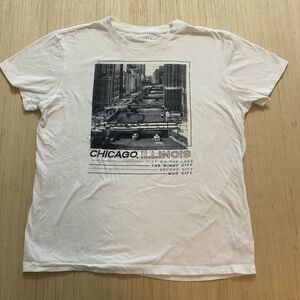 Aeropostale Men’s Tshirt Chicago Illinois Print Short Sleeve Medium